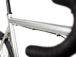 La Piovra ATK Fixie/Singlespeed Bike - Poliert Silber -Fahrradzubehör Geschäft 0037723 blb la piovra atk fixie single speed bike polished silver