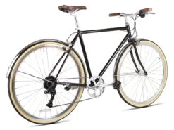 Odyssey City Bike - Black -Fahrradzubehör Geschäft 0043889 6ku odyssey 8spd city bike delano black