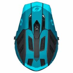 Oneal BACKFLIP Helmet STRIKE V.23 Black/teal -Fahrradzubehör Geschäft 0500 75 top