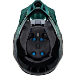 100% Aircraft 2 Helm - Gold/Forest Green -Fahrradzubehör Geschäft 100 downhill mtb helm downhill mtb helmet aircraft 2 3 1