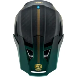 100% Aircraft 2 Helm - Gold/Forest Green -Fahrradzubehör Geschäft 100 downhill mtb helm downhill mtb helmet aircraft 2 4 1
