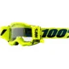 100% Accuri 2 Forecast Goggle - Clear Lens - Fluo Yellow