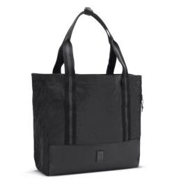 Civvy Messenger Tote Umhängetasche - Black Chrome
