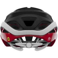 Giro Helios Spherical Fahrradhelm - Matte Black/red -Fahrradzubehör Geschäft 200254007 giro helios spherical road helmet matte black red back 904445