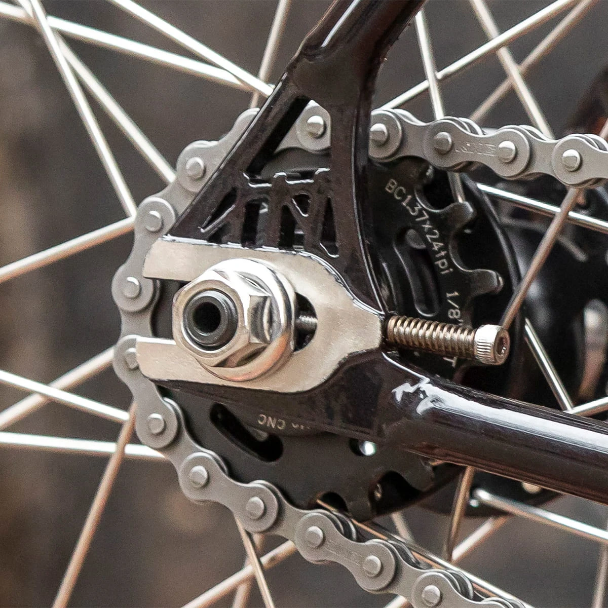 All-city Big Block Komplettrad - Black/Grey 10 All-city Big Block Komplettrad - Black/Grey – Bild 8