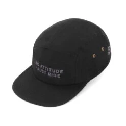 Bombtrack Just Ride 5 Panel Cap - Schwarz