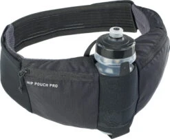 Evoc Hip Pouch Pro + 0,55 L Trinkflasche - Schwarz