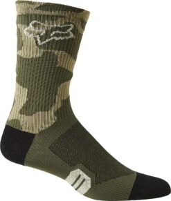 Fox Racing 6'' Ranger Sock Green Camo
