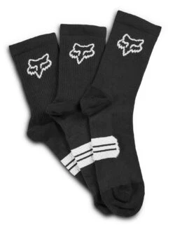 Fox Racing 6'' Ranger Sock Prepack Black - Black