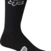 Fox Racing 8'' Ranger Sock Black -Fahrradzubehör Geschäft 8RangerSockBlack 1
