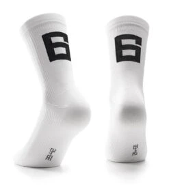 Assos Poker Socks No.6 - Holy White