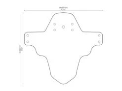 Mudguard - Red Bull Rampage Weiss -Fahrradzubehör Geschäft AMS Mud Guard measures 81f46167 f100 488e 9405 a423f9edf38c 1800x1350