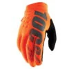 100% Brisker Thermo-Handschuhe - Orange/black