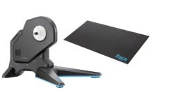TACX Flux 2 Smart-Trainer Heimtrainer + Trainingsmatte Für Rollentrainer