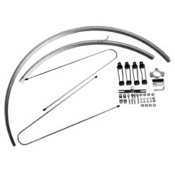 Schutzbleche - Silber Poliert -Fahrradzubehör Geschäft FEWFWRF57e4fa9b84db1