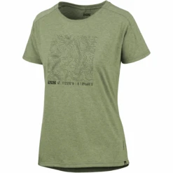 IXS Flow Women Tech Tee Contour Olive