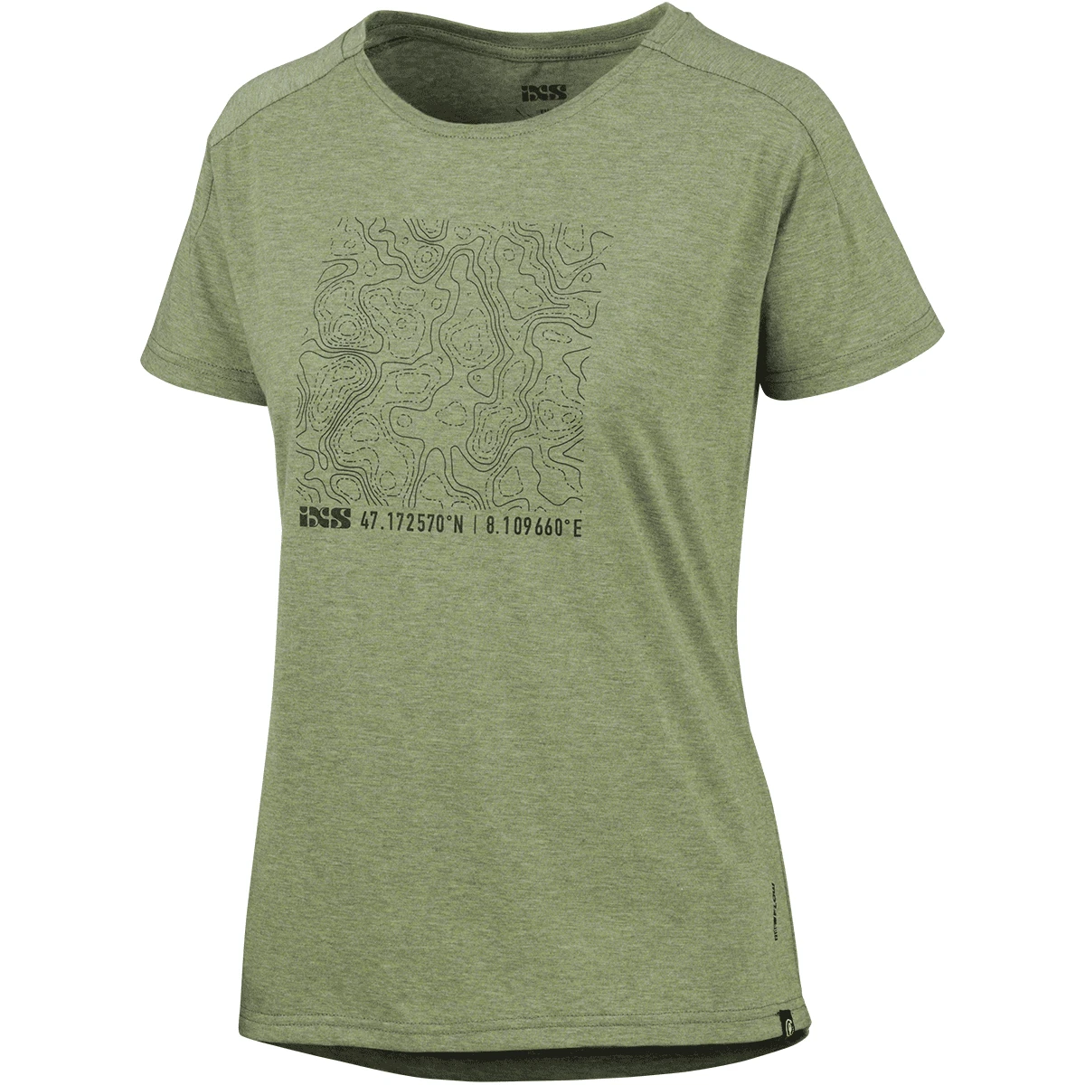IXS Flow Women Tech Tee Contour Olive 3 IXS Flow Women Tech Tee Contour Olive