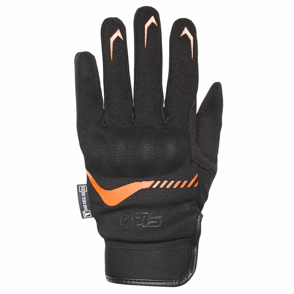 Handschuhe Jet-City - Schwarz Orange 3 Handschuhe Jet-City - Schwarz Orange