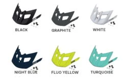 IXS Visier Für Trail RS EVO XS - Schwarz