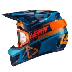 LEATT Helm Inkl. Brille 7.5 V21.1 Blau-gelb -Fahrradzubehör Geschäft LEATTHelminkl Brille7 5V21 1blau gelb 3