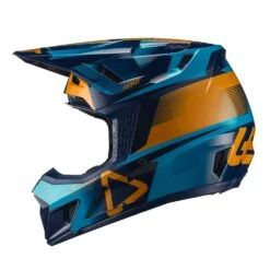 LEATT Helm Inkl. Brille 7.5 V21.1 Blau-gelb -Fahrradzubehör Geschäft LEATTHelminkl Brille7 5V21 1blau gelb 4