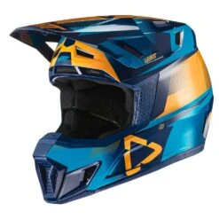 LEATT Helm Inkl. Brille 7.5 V21.1 Blau-gelb -Fahrradzubehör Geschäft LEATTHelminkl Brille7 5V21 1blau gelb 5