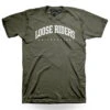 LOOSE RIDERS Mens Classic T-Shirts - Olive -Fahrradzubehör Geschäft MensClassicT Shirts LooseRiders Olive 1