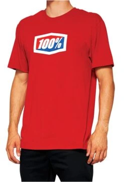 100% Official T-Shirt - Red