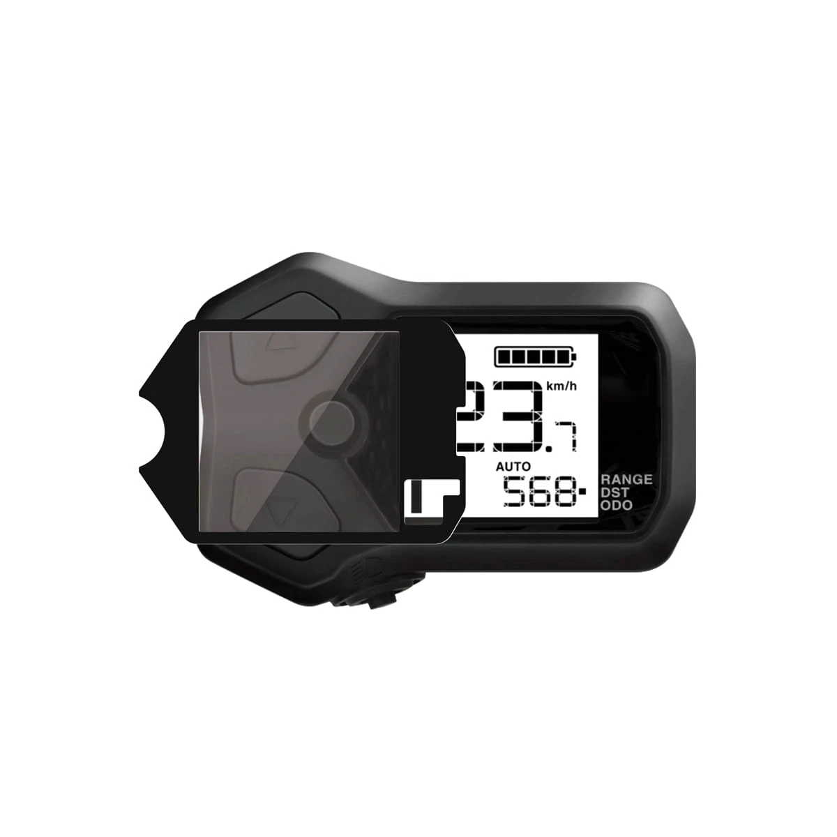 PanzerGlass Shimano SC-5000, AntiGlare Black Antibakteriell 4 PanzerGlass Shimano SC-5000, AntiGlare Black Antibakteriell – Bild 2