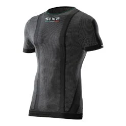 SIXS Funktions T-Shirt TS1L - Schwarz