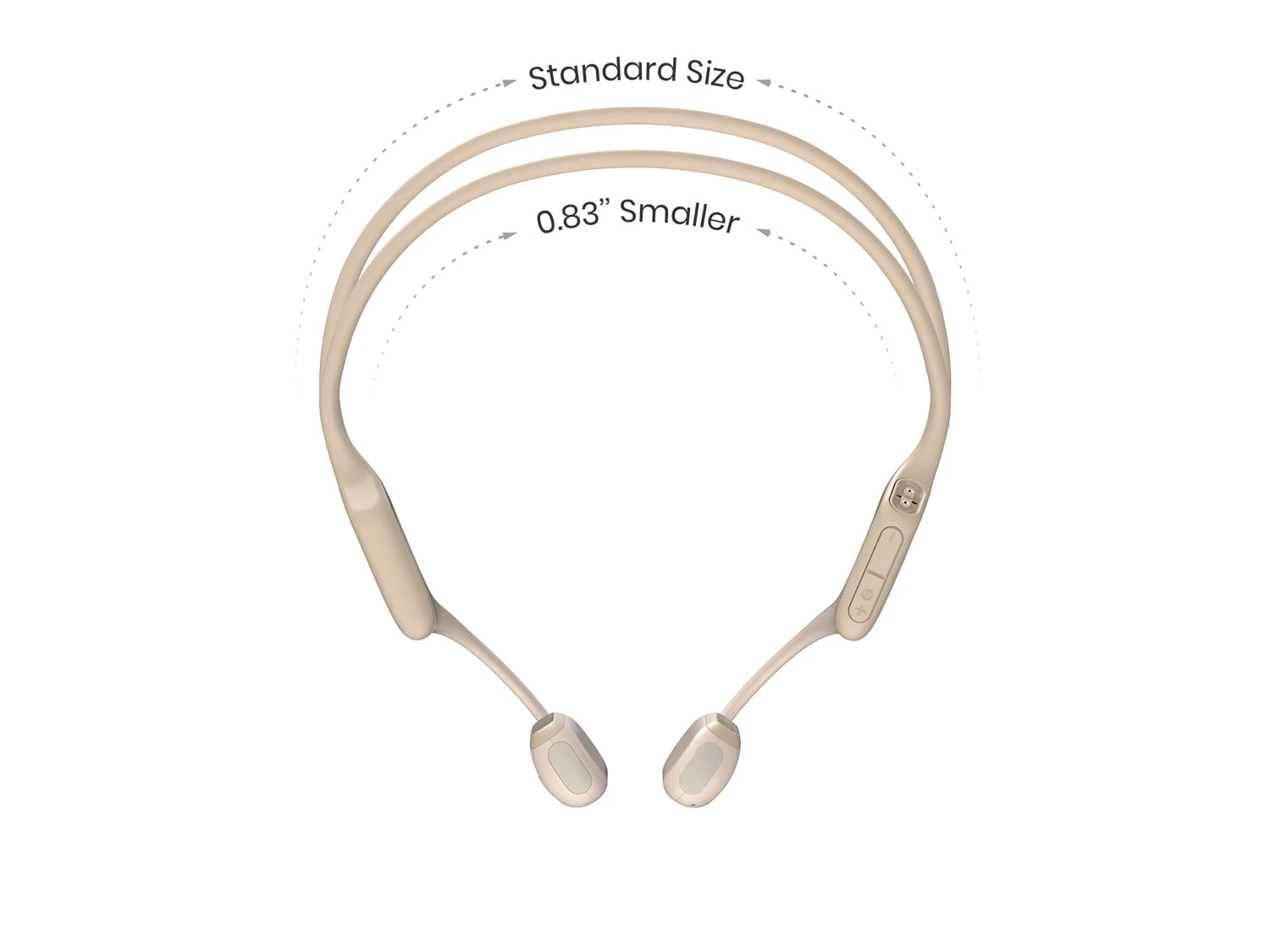 SHOKZ OpenRun Pro Mini Beige 4 SHOKZ OpenRun Pro Mini Beige – Bild 2