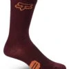 Fox Racing Womens 8'' Ranger Sock - Dark Maroon -Fahrradzubehör Geschäft Womens8RangerSock darkmaroon 1
