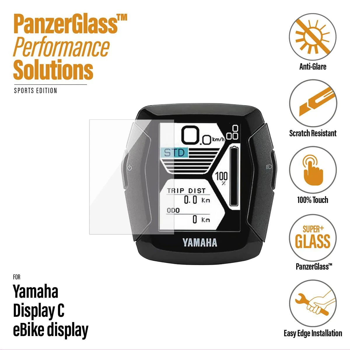 PanzerGlass Yamaha Display C AG, Clear 7 PanzerGlass Yamaha Display C AG, Clear – Bild 5