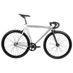 La Piovra ATK Fixie/Singlespeed Bike - Poliert Silber