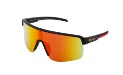 Red Bull SPECT DAKOTA Sonnenbrille - Rubber Black/Red Revo