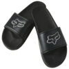 Fox Racing Track Slides - Badelatschen - Schwarz -Fahrradzubehör Geschäft fox racing unisex track slides sandalen