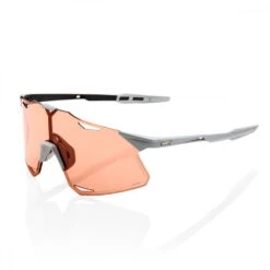 100% Hypercraft - HiPER Lens - Matte Stone Grey/Coral