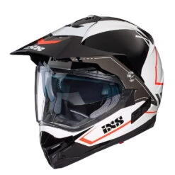 IXS 207 2.0 Motorradhelm White Black Red
