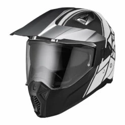 IXS 208 2.0 Motorradhelm - Matt Schwarz-weiss