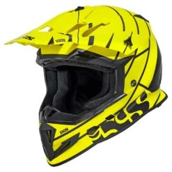 IXS 361 2.2 Motorradhelm - Matt Gelb-schwarz