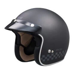 IXS 77 2.0 Jethelm Matte Black Grey