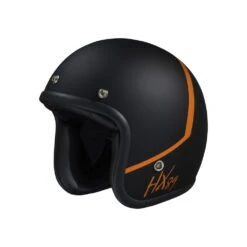 IXS 89 2.0 Jethelm Matte Black Orange