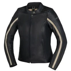 IXS Classic LD Damen Jacke Stripe Schwarz