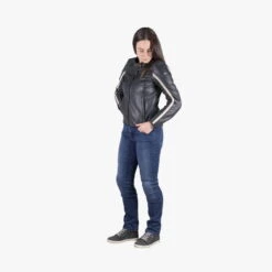 IXS Classic LD Damen Jacke Stripe Schwarz -Fahrradzubehör Geschäft iXSClassicLDDamenJackeStripeschwarz 4