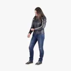 IXS Classic LD Damen Jacke Stripe Schwarz -Fahrradzubehör Geschäft iXSClassicLDDamenJackeStripeschwarz 5