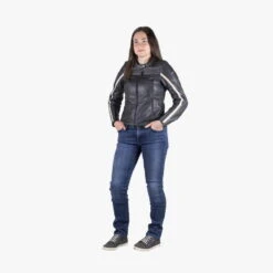IXS Classic LD Damen Jacke Stripe Schwarz -Fahrradzubehör Geschäft iXSClassicLDDamenJackeStripeschwarz 6