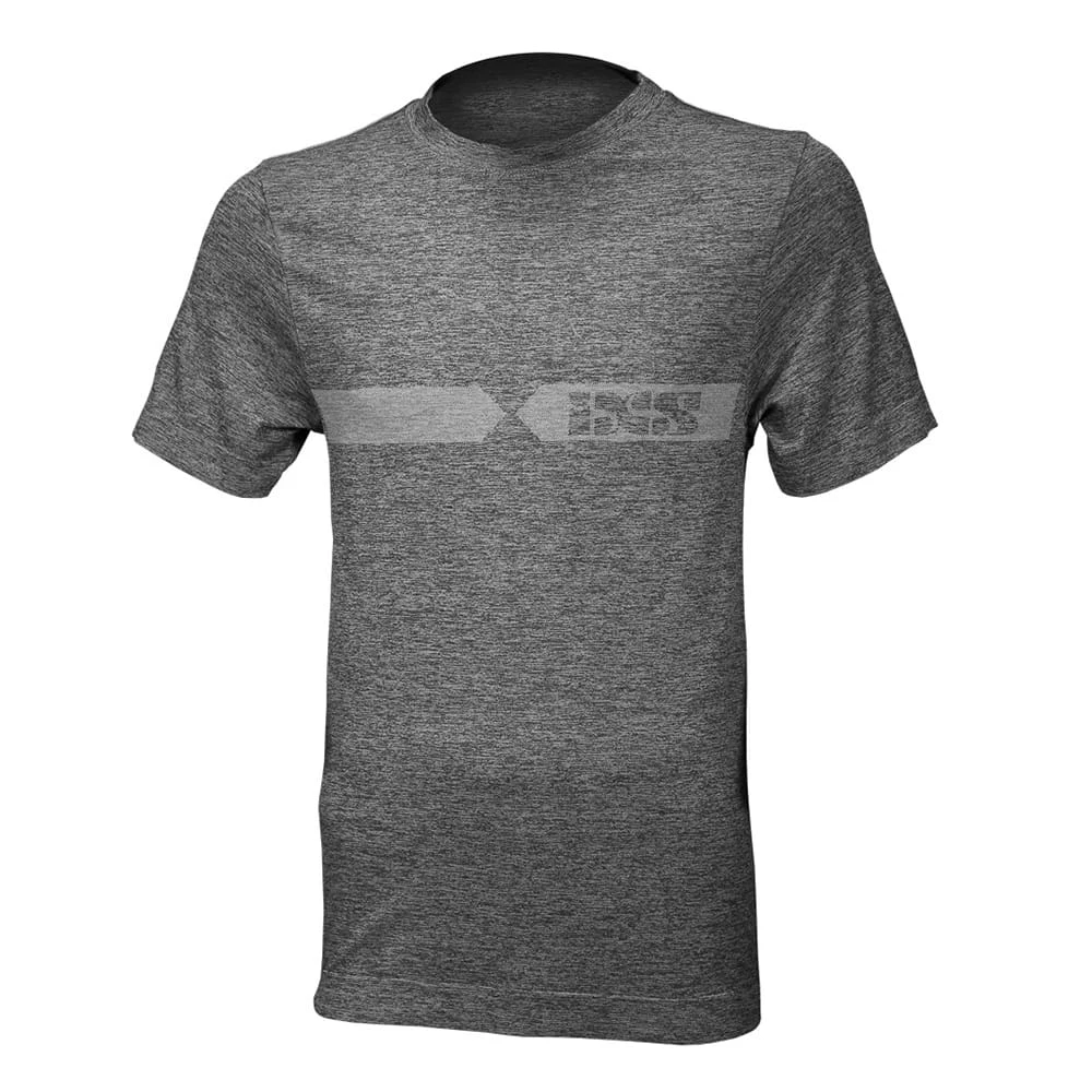 IXS Funktionales T-Shirt Melange Light Grey Dark Grey 3 IXS Funktionales T-Shirt Melange Light Grey Dark Grey