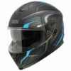 Integralhelm IXS1100 2.4 - Schwarz Matt-blau -Fahrradzubehör Geschäft iXSIntegralhelmiXS11002 4 schwarzmatt blau 1