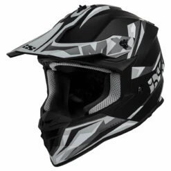 Motocrosshelm IXS362 2.0 - Schwarz Matt-grau