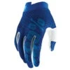 100% ITrack Gloves - Navy Blau -Fahrradzubehör Geschäft navy blau